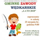 Gminne Zawody Wędkarskie „Lato 2018”