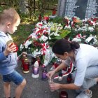 Wizyta w Puszczy Niepołomickiej na Grobach Żołnierzy