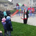Plac zabaw w Gruszkach poświęcony