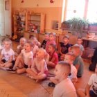 Spotkanie z fizjoterapeutą w przedszkolu w Dąbrowie