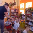 Spotkanie z fizjoterapeutą w przedszkolu w Dąbrowie