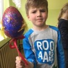 Warsztaty wielkanocne w przedszkolu w Kłaju