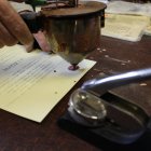 Warsztaty drukarskie w bibliotece