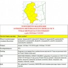Ostrzeżenie meteorologiczne 