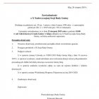 Zawiadomienie o X Nadzwyczajnej Sesji Rady Gminy