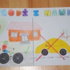 "Chodź z nami" - „Bezpieczny ruch pieszy i rowerowy”  konkurs plastyczny w ramach ETZT rozstrzygnięty!