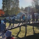 Klasy I-III SP w Grodkowicach w Parku Edukacji Globalnej „Wioski Świata”