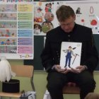 Spotkanie przedszkolaków z Kłaja z Górnikiem