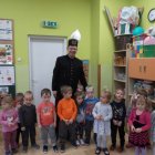 Spotkanie przedszkolaków z Kłaja z Górnikiem