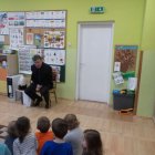 Spotkanie przedszkolaków z Kłaja z Górnikiem