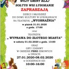 Zapraszamy na teatrzyk "Wyobraźnia" 