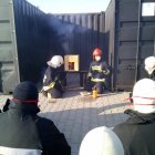 Wyszkoleni w gaszeniu pożarów wewnętrznych