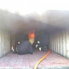 Wyszkoleni w gaszeniu pożarów wewnętrznych