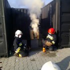 Wyszkoleni w gaszeniu pożarów wewnętrznych
