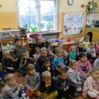 „Jak działa „Szlachetna paczka”, spotkanie z Panem Konradem w Przedszkolu w Dąbrowie