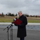 Uroczyste otwarcie nowej drogi w Kłaju