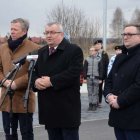 Uroczyste otwarcie nowej drogi w Kłaju