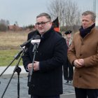 Uroczyste otwarcie nowej drogi w Kłaju