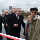 Uroczyste otwarcie nowej drogi w Kłaju
