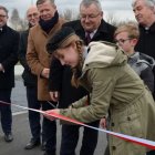 Uroczyste otwarcie nowej drogi w Kłaju