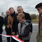 Uroczyste otwarcie nowej drogi w Kłaju