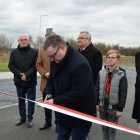 Uroczyste otwarcie nowej drogi w Kłaju