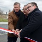Uroczyste otwarcie nowej drogi w Kłaju