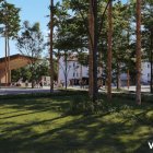 Wizualizacja centrum Kłaj po rewitalizacji