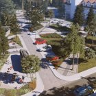 Wizualizacja centrum Kłaj po rewitalizacji