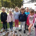 Wizyta w Puszczy Niepołomickiej na grobach żołnierzy