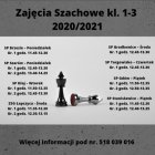 Zajęcia szachowe dzieci z klas 1-3