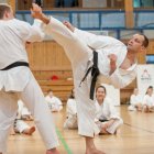 Karatecy na zimowym Gasshuku