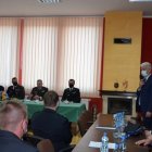 Komendant Główny Państwowej Straży Pożarnej z wizytą w OSP Kłaj