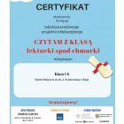 Czytam z klasą – Lekturki spod chmurki – podsumowanie Międzynarodowego Projektu w klasie Ib SP w Kłaju