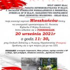 Zaproszenie na uroczystość upamiętniającą 82. Rocznicę Wybuchu II Wojny Światowej