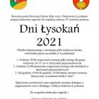 Zapraszamy na Dni Łysokań 2021