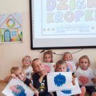 Dzień kropki 2021 w przedszkolu w Grodkowicach