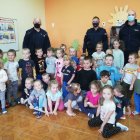 Służby mundurowe w przedszkolu w Brzeziu
