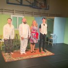 Wizyta Lekkiego Teatru Przenośnego w Szkole Podstawowej w Grodkowicach