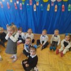 „Pasowanie na przedszkolaka” w Przedszkolu w Dąbrowie