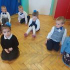 „Pasowanie na przedszkolaka” w Przedszkolu w Dąbrowie