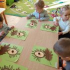 Dzień Jeża w grupie Motylków z Przedszkola w Targowisku