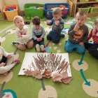 Dzień Jeża w grupie Motylków z Przedszkola w Targowisku