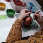 „Dekoracje w kulturze ludowej dawniej i dziś” w Kole Gospodyń Wiejskich z Gruszek