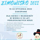 Ferie zimowe dla dzieci i młodzieży