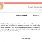 Zawiadomienie  