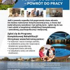 Powrót do zdrowia, powrót do pracy!