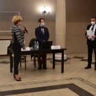 Ślubowanie nowo wybranej Radnej w wyborach uzupełniających do Rady Gminy Kłaj