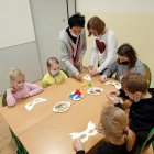 Warsztaty kreatywne w Grodkowicach „Maski karnawałowe”