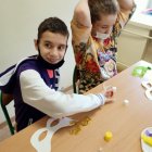 Warsztaty kreatywne w Grodkowicach „Maski karnawałowe”